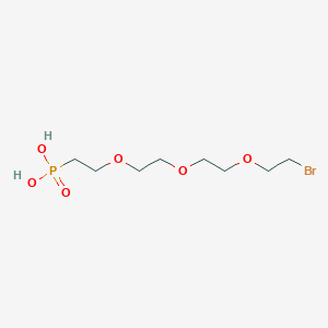 molecular formula C8H18BrO6P B606394 Bromo-PEG3-phosphonic acid CAS No. 1148026-99-6