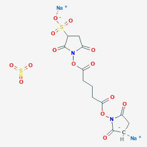 Glutaric acid bis[3-(sodiosulfo)succinimidyl] ester