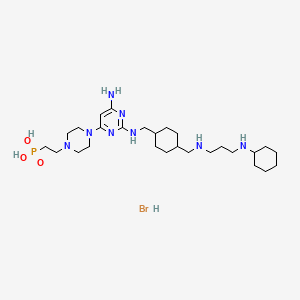 molecular formula C27H60Br3N8O6P B606427 Burixafor HBr CAS No. 1191450-19-7