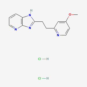 molecular formula C14H16Cl2N4O B606437 Byk 191023 dihydrochloride CAS No. 1216722-25-6