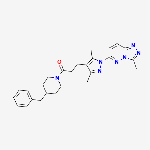 molecular formula C26H31N7O B606444 C25-140 