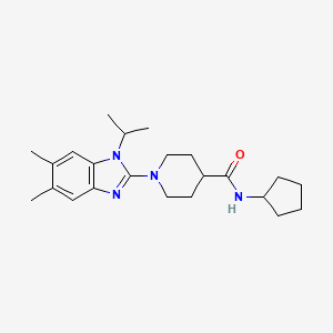 molecular formula C23H34N4O B606445 mPGES1-IN-7 