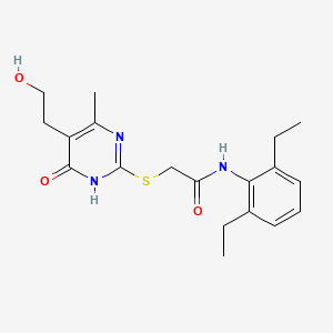 molecular formula C19H25N3O3S B6064607 MFCD09876393 