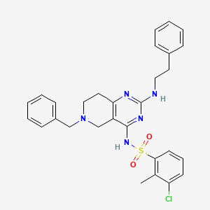 molecular formula C29H30ClN5O2S B606461 CaMKII-IN-1 