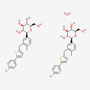 molecular formula C24H25FO5S B606465 Canagliflozin CAS No. 928672-86-0