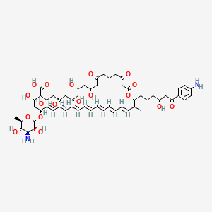 molecular formula C59H84N2O18 B606466 念珠菌素 CAS No. 39372-30-0