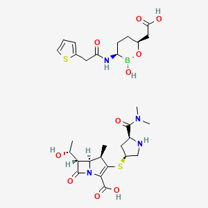 molecular formula C29H41BN4O10S2 B606474 Carbavance CAS No. 2031124-72-6