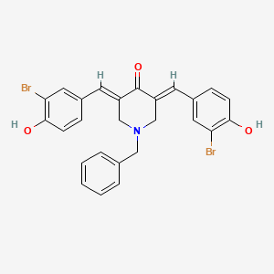 molecular formula C26H21Br2NO3 B606487 Carm1-IN-1 
