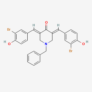 molecular formula C26H21Br2NO3 B606487 Carm1-IN-1 CAS No. 1020399-49-8