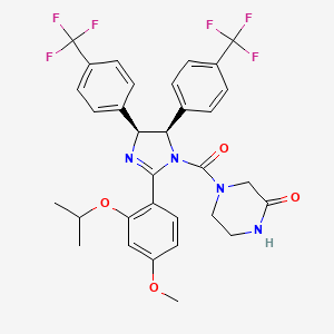 molecular formula C32H30F6N4O4 B606507 Caylin-2 