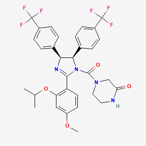 molecular formula C32H30F6N4O4 B606507 Caylin-2 CAS No. 1392830-09-9
