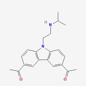 molecular formula C21H24N2O2 B606513 CBL-0137 free base CAS No. 1197996-80-7
