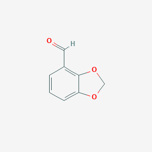 molecular formula C11H10O4 B060654 1,3-Benzodioxole-4-carbaldehyde CAS No. 184360-97-2