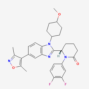 molecular formula C30H32F2N4O3 B606545 Cbp-IN-1 CAS No. 2222941-37-7