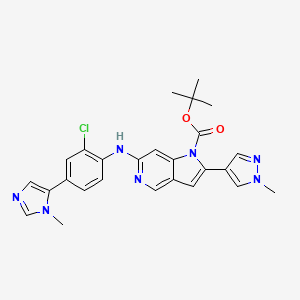 molecular formula C26H26ClN7O2 B606552 CCT251455 
