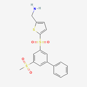 B606556 Sulfonyl)-thiophene CAS No. 2126134-01-6