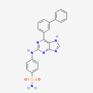 molecular formula C23H18N6O2S B606570 CDK2 inhibitor 73 CAS No. 2079895-42-2