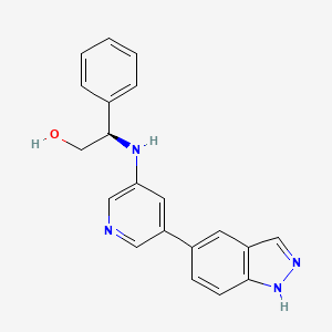 molecular formula C20H18N4O B606575 Cdk8-IN-4 CAS No. 1613638-82-6