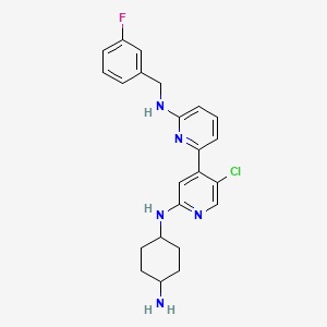 molecular formula C23H25ClFN5 B606578 Cdk9-IN-2 CAS No. 1263369-28-3