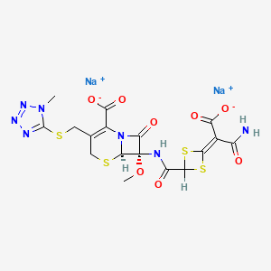 molecular formula C17H17N7Na2O8S4 B606588 CID 129893534 CAS No. 74356-00-6