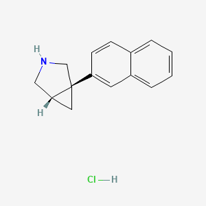molecular formula C15H16ClN B606595 Centanafadine hydrochloride CAS No. 923981-14-0