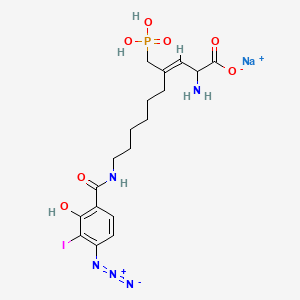 molecular formula C18H24IN5NaO7P B606629 Cgp 55802A CAS No. 152564-63-1