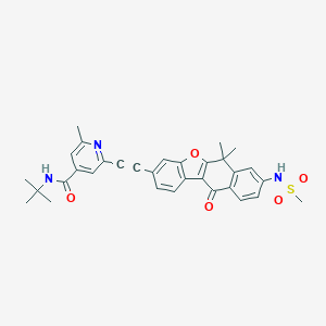 molecular formula C32H31N3O5S B606637 CH7057288 CAS No. 2095616-82-1