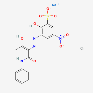molecular formula C16H13CrN4NaO8S B606666 C.I. Acid Yellow 99 CAS No. 10343-58-5