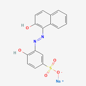 molecular formula C16H12N2NaO5S B606668 Acid Alizarin Violet N CAS No. 2092-55-9