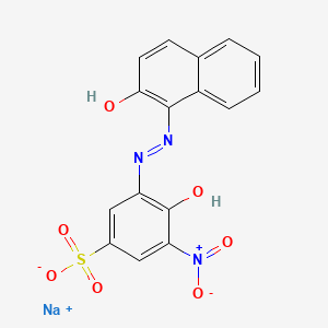molecular formula C16H11N3NaO7S B606669 CID 168012661 CAS No. 3179-84-8