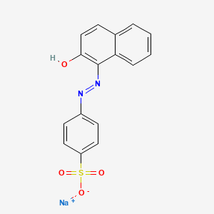 4-[(2-Hydroxynaphthyl)diazenyl]benzenesulfonic acid, sodium salt