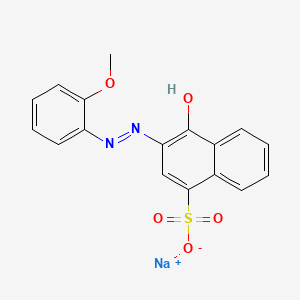 molecular formula C17H13N2NaO5S B606678 酸性红 4 单钠盐 CAS No. 5858-39-9