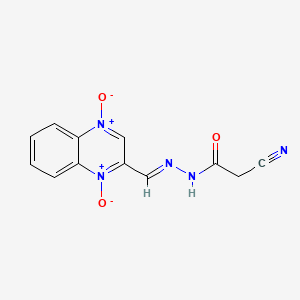 molecular formula C12H9N5O3 B606679 Ciadox CAS No. 65884-46-0