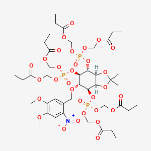 molecular formula C42H64NO31P3 B606688 ci-IP3/PM CAS No. 1009832-82-9