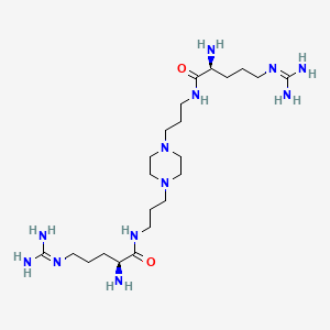molecular formula C22H48N12O2 B606701 Ciraparantag CAS No. 1438492-26-2