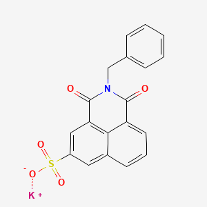 molecular formula C19H12KNO5S B606716 Clathrin-IN-3 