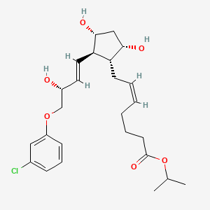 molecular formula C25H35ClO6 B606724 Isopropyl cloprostenate CAS No. 157283-66-4