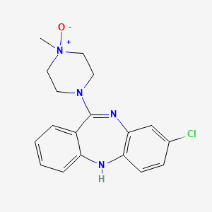 molecular formula C18H19ClN4O B606728 Clozapine N-oxide CAS No. 34233-69-7