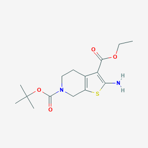 Ethyl 6-boc-2-amino-4,7-dihydro-5h-thieno[2,3-c]pyridine-3-carboxylate
