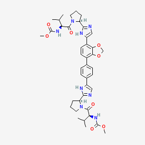 molecular formula C41H50N8O8 B606754 Coblopasvir CAS No. 1312608-46-0