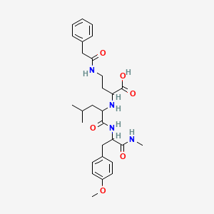 molecular formula C29H40N4O6 B606760 Z-Acp-leu-metyr-MA CAS No. 101470-42-2