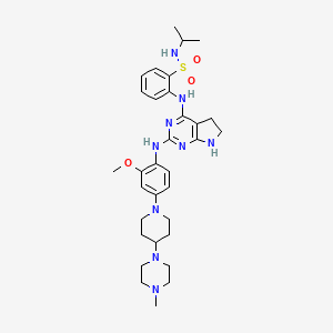 molecular formula C32H45N9O3S B606762 Conteltinib CAS No. 1384860-29-0