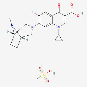 molecular formula C21H26FN3O6S B606785 CP-74667 mesylate CAS No. 138808-71-6