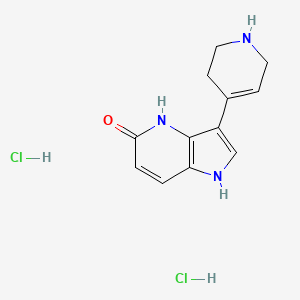 molecular formula C12H15Cl2N3O B606788 CP 93129 Dihydrochloride CAS No. 879089-64-2