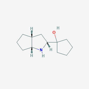 (2R,3aR,6aR)-2-(1-Hydroxycyclopentyl)octahydrocyclopenta[b]pyrrole