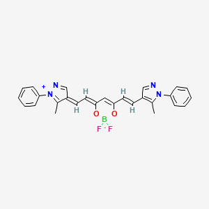 molecular formula C27H23BF2N4O2 B606808 Cranad-28 