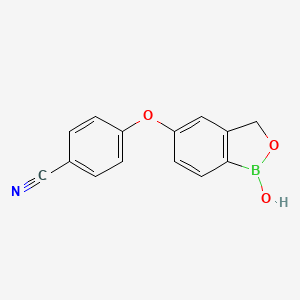 molecular formula C14H10BNO3 B606811 Crisaborole CAS No. 906673-24-3