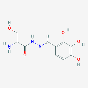 molecular formula C10H13N3O5 B606822 CSRM617 CAS No. 787504-88-5