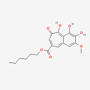 molecular formula C19H22O7 B606832 CU-Cpt22 