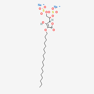 Disodium 2-O-octadecyl-5,6-di-O-sulfoascorbate